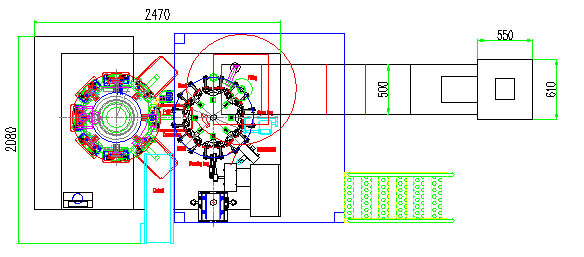 Rotary  doypack granule packing machine5