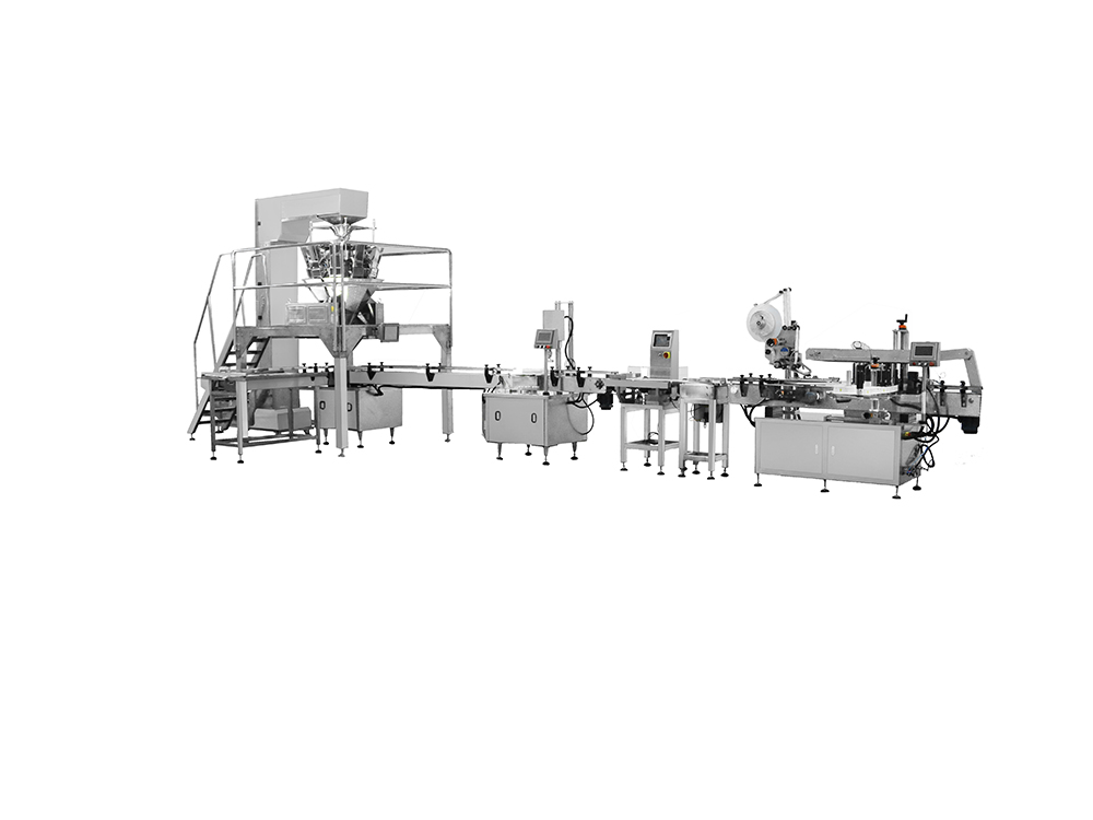 Granule weighing and filling machine5