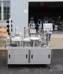 detection reagent tube filling and capping machine